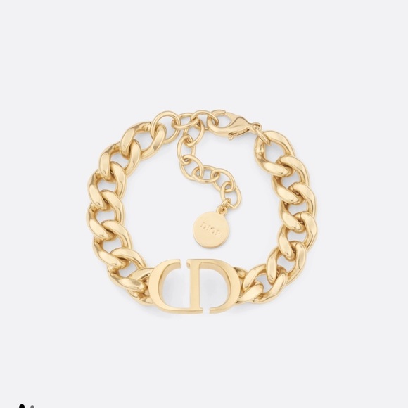 30 Montaigne Antique Gold Dior bracelet - Picture 1 of 4